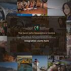 Non-Profit Organization Website Design - Newcomers Centre