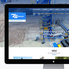 Website Design for Road Machine Building Plant by Zwebra